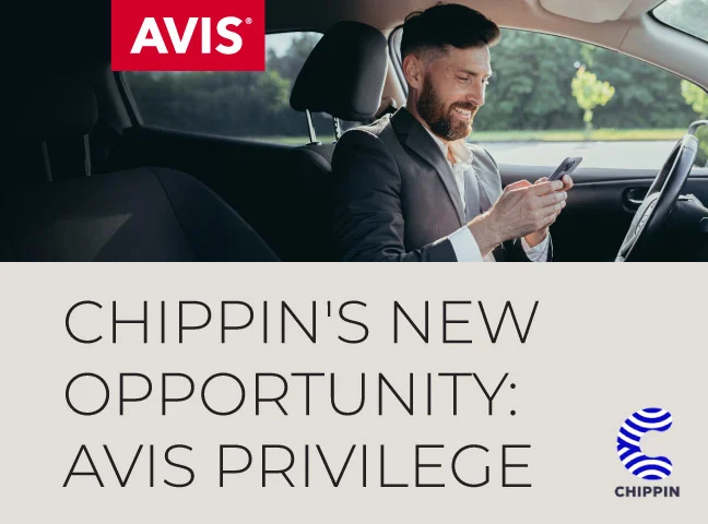 Chippin members are now advantaged with Avis!